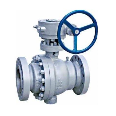 Floating Two Piece Design Ball Valve Reduce or Full Bore Gear Operated