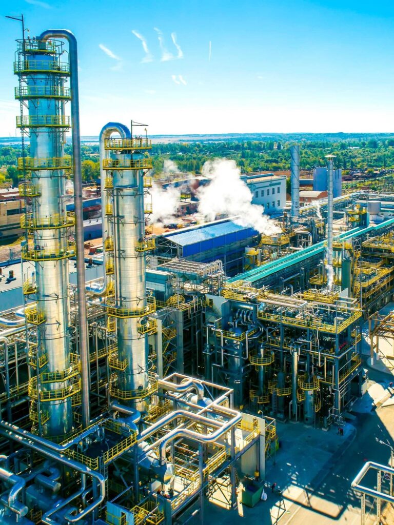 Petrochemicals Industry Image | Industry | Nafe Steel