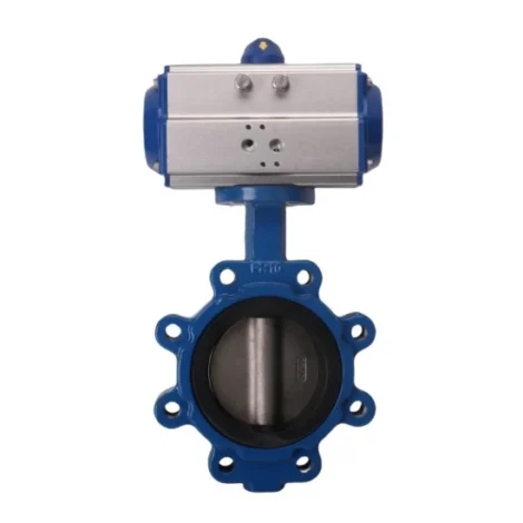 Wafer lug Type Butterfly Valve Pneumatic Operated